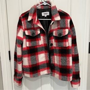 BB Dakota by Steve Madden boxy plaid shacket